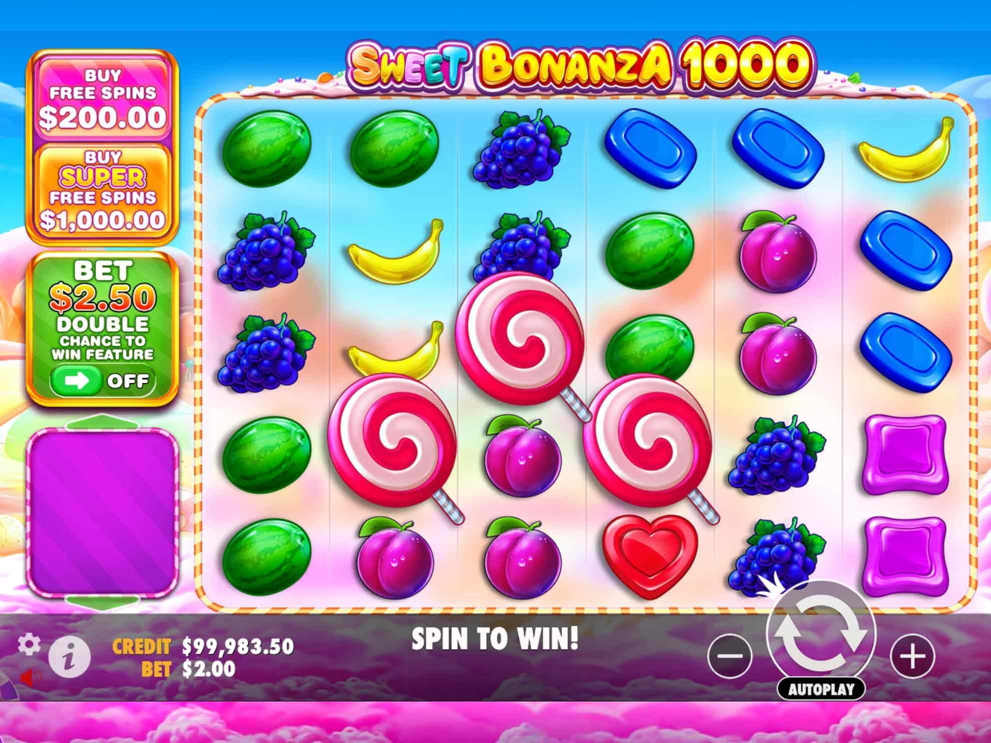 Sweet Bonanza Gameplay Screenshot